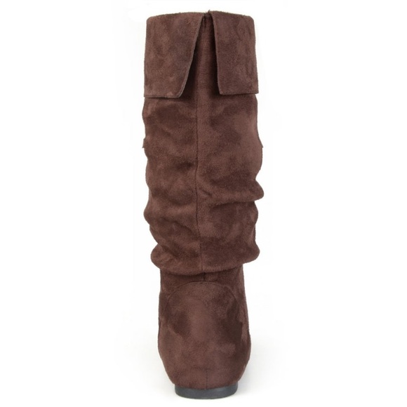 WOMEN'S JOURNEE COLLECTION SHELLEY-3 WIDE CALF KNEE HIGH BOOTS - Picture 9 of 10